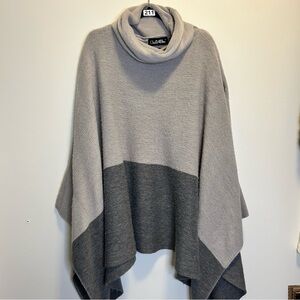 Grey Pull-Over Cape Cherie Bliss - One Size